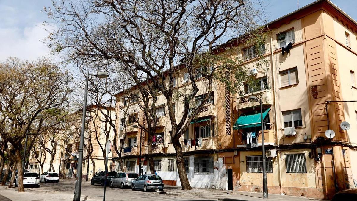 Las Casitas Rosas, en una imagen de archivo.