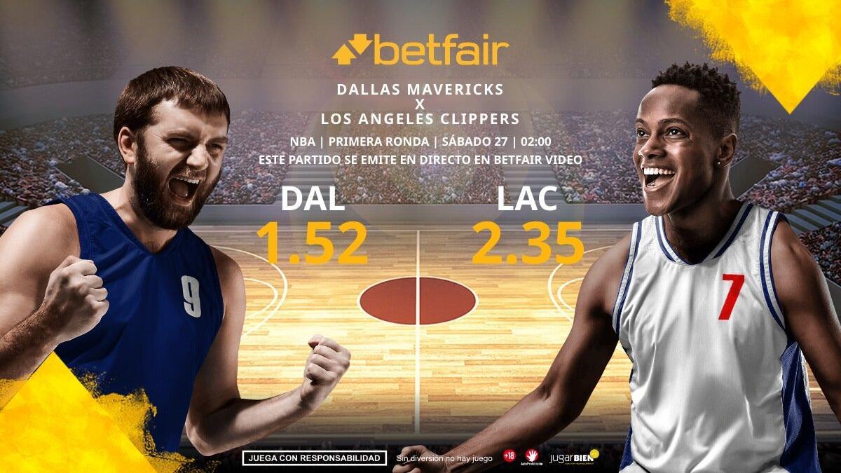 Dallas Mavericks vs. Los Angeles Clippers: horario, TV, estadísticas, cuadro y pronósticos