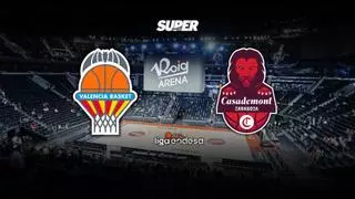 Directo | Valencia Basket - Casademont Zaragoza