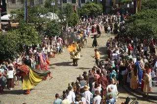 Calor y color en la 25 Feira Franca de Pontevedra