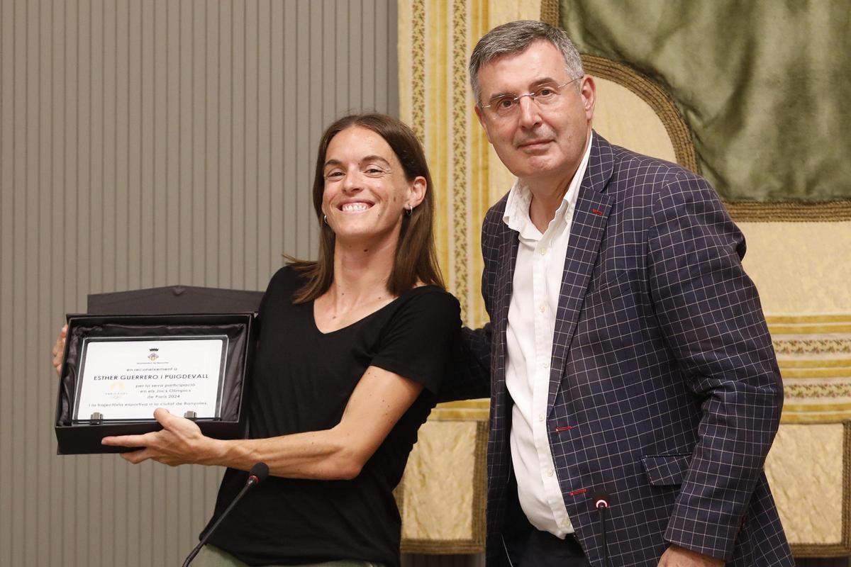 Banyoles es rendeix als peus d'Esther Guerrero
