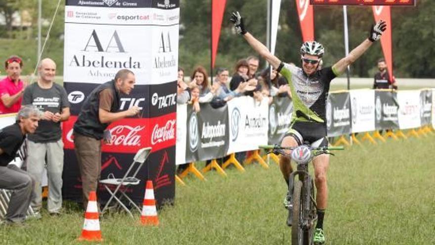 Sebastien Carabin va ser el guanyador l&#039;any passat a la meta situada al pavelló de Fontajau.