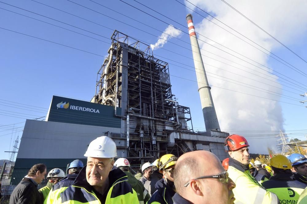 Protestas de los trabajadores de Lada por el futuro de la térmica