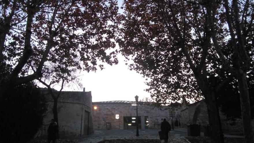 Cielo despejado y frío en Zamora.