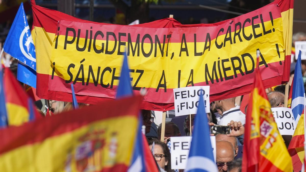 Acto del PP en defensa de la igualdad de todos los españoles