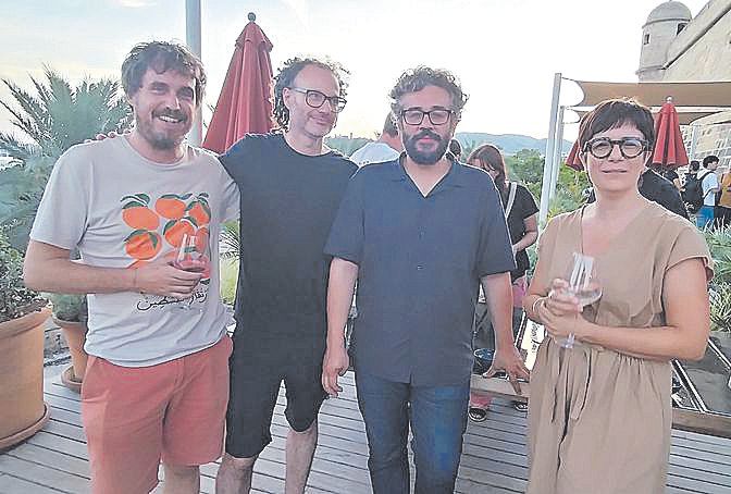 Fermin Jiménez, Rubén Rodrigo, Ángel Calvo y Beatriz Escudero.