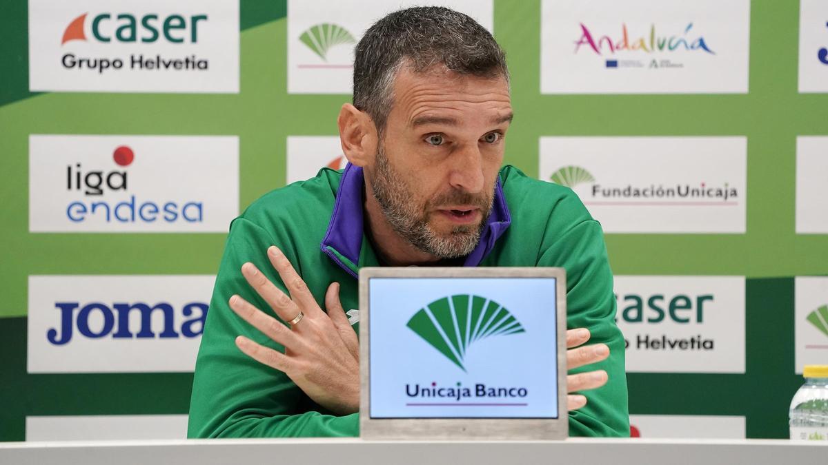 Ibon Navarro, enrenador del Unicaja