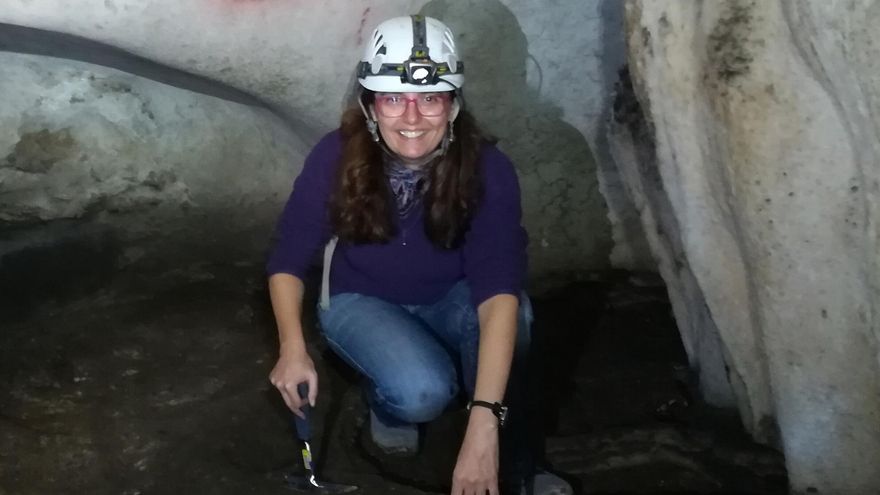 Whitlockita, el mineral raro hallado en la Cueva del Ángel de Lucena que la relaciona con el hombre de Neandertal