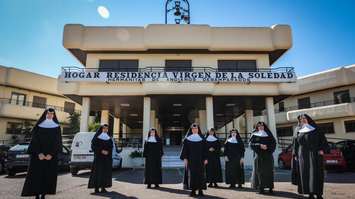 Las ocho religiosas de la congregación que viven en Badajoz