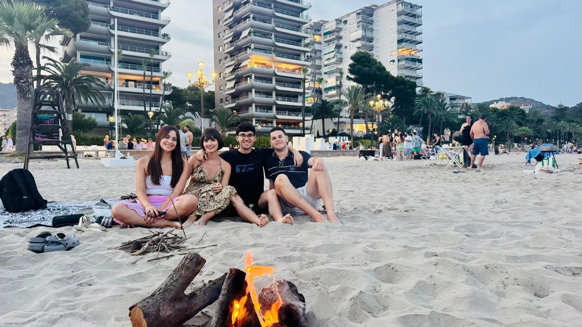 Imagen de la fiesta de Sant Joan en Benicàssim.