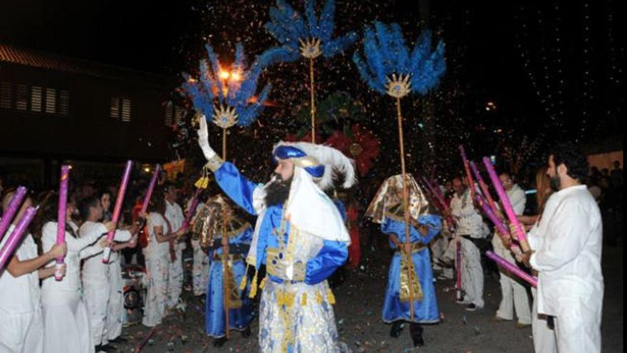 Cabalgata de los Reyes Magos en El Sauzal el pasado año.