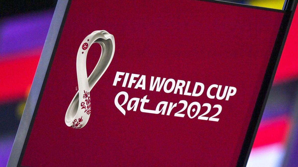 Logo del Mundial de Qatar.
