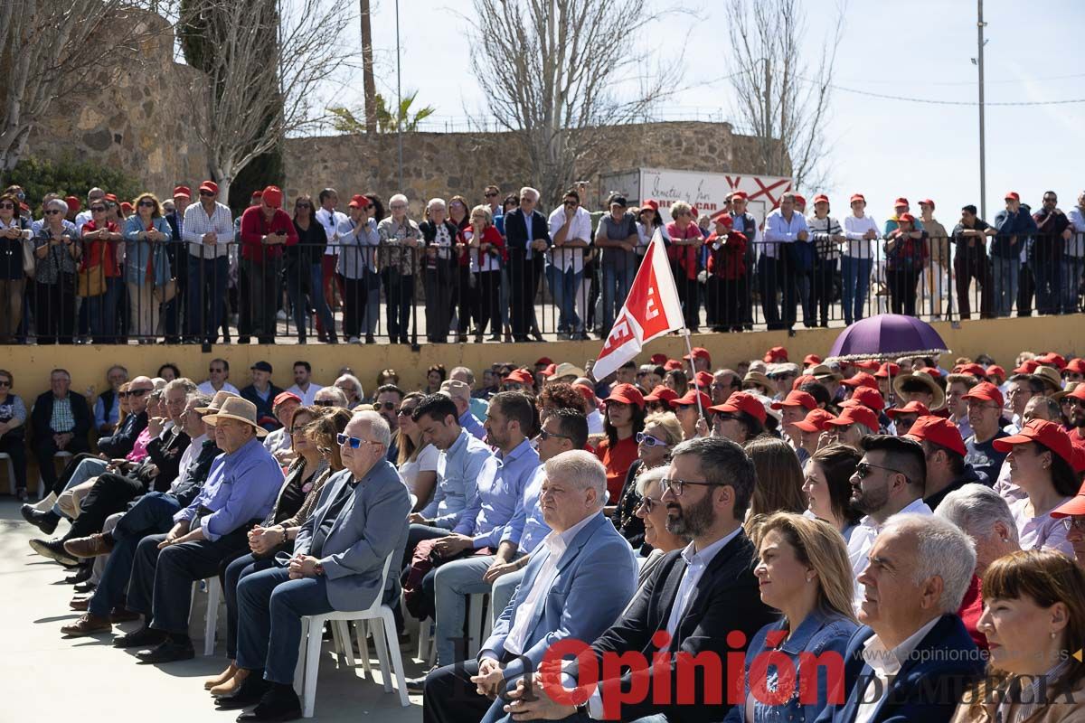 Presentación de José Vélez como candidato del PSOE a la presidencia de la Comunidad