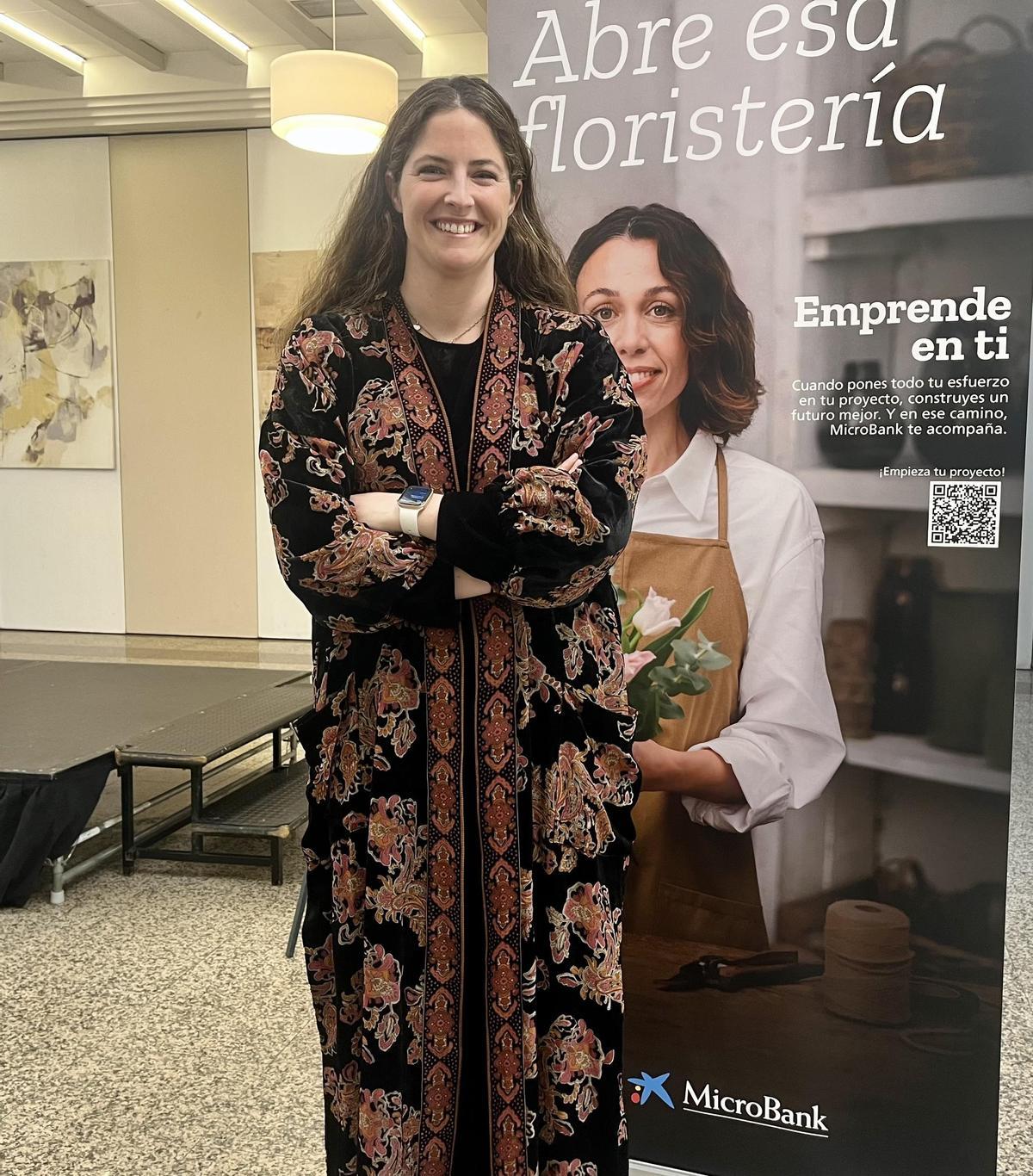 La emprendadora pacense María Castillo.