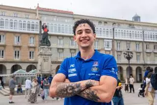 Caio Pacheco, el héroe ascenso del Leyma Coruña: «Ni el autor más loco podría haber escrito un guion así»