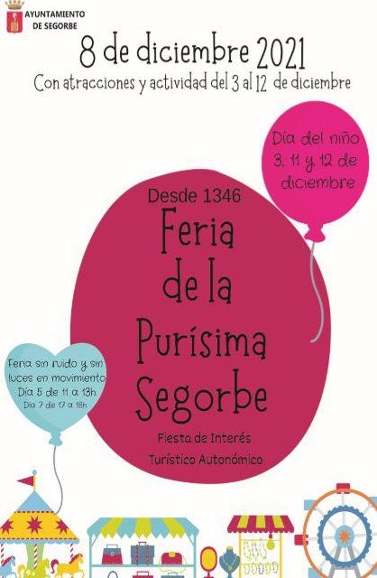 Cartel de la Feria de la Purísima de Segorbe