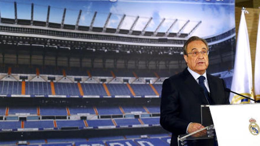 La excusa de Florentino son las obras en el Bernabéu