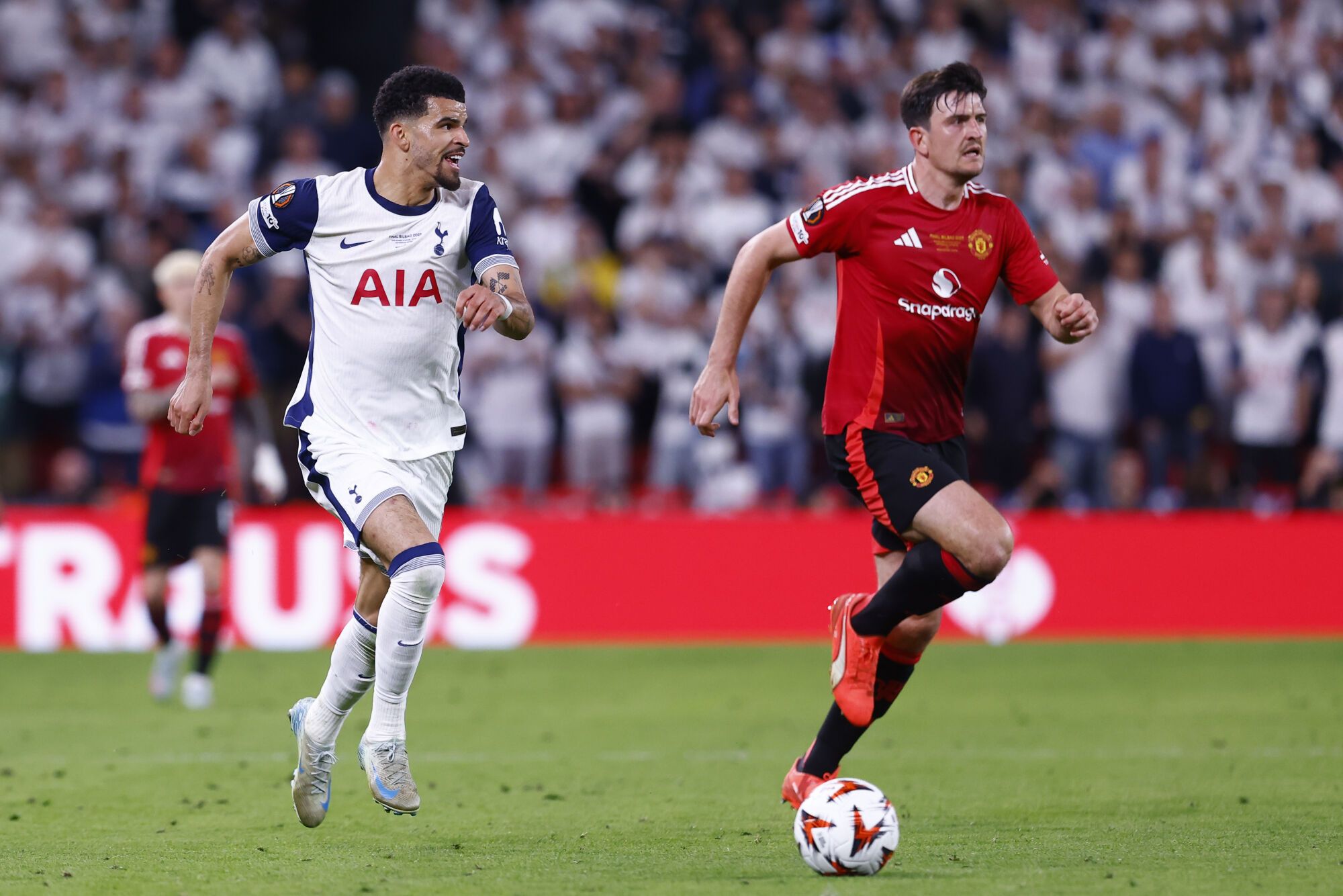 Final de la Europa League: Tottenham Hotspur - Manchester United.