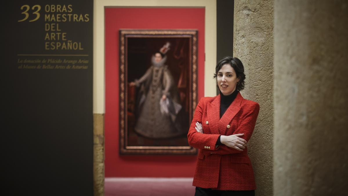 Sofía Reglero, nel Belles Artes.