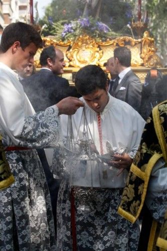 Encuentro del Cristo de Santa Clara y la Virgen de la Soledad