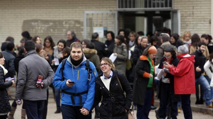 Los exámenes de enfermería se saldan con un 59% de participación