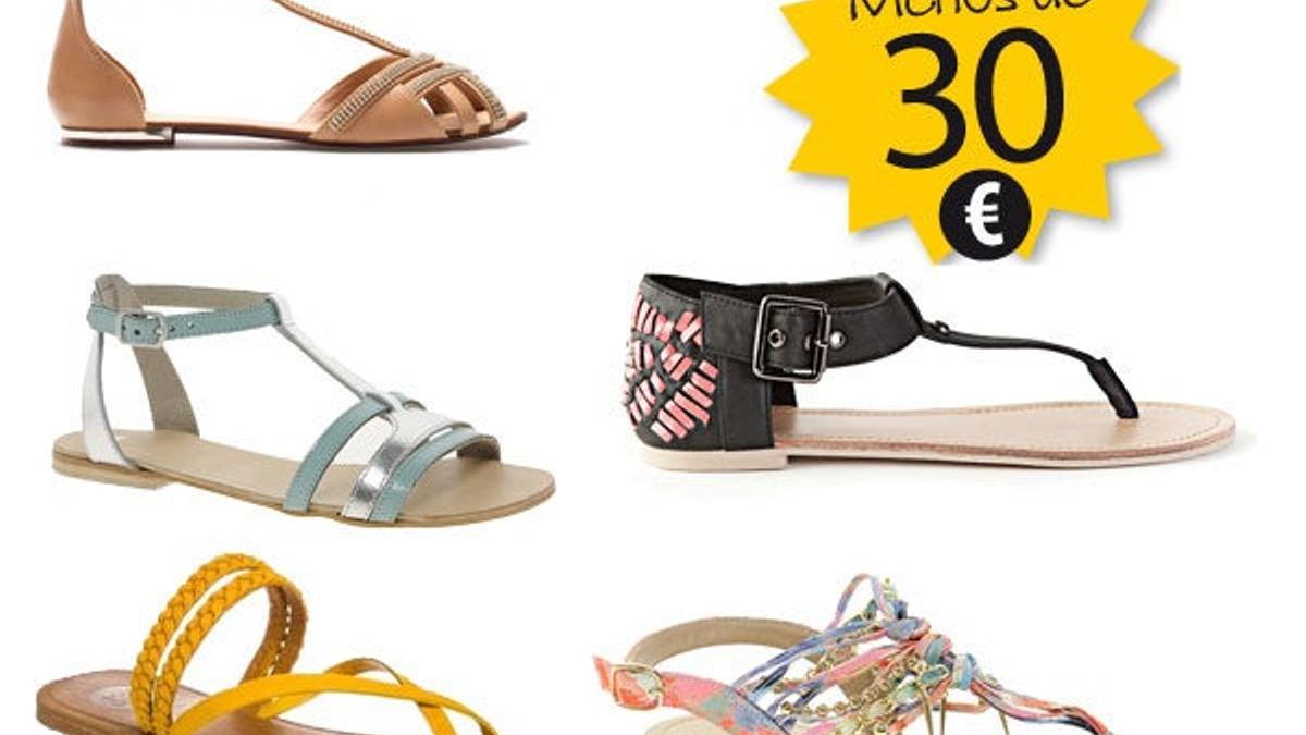 25 sandalias planas (y con estilazo) por menos de 30 euros