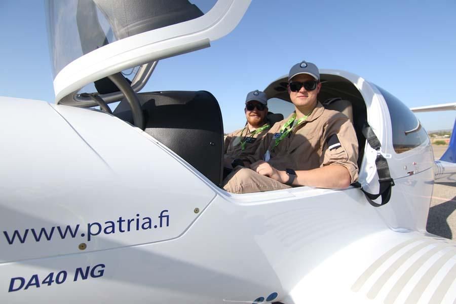 Patria, la escuela de pilotos finlandesa de Córdoba