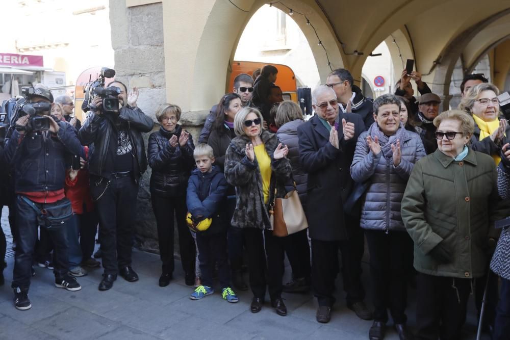 Turull visita la família de Puigdemont a Amer