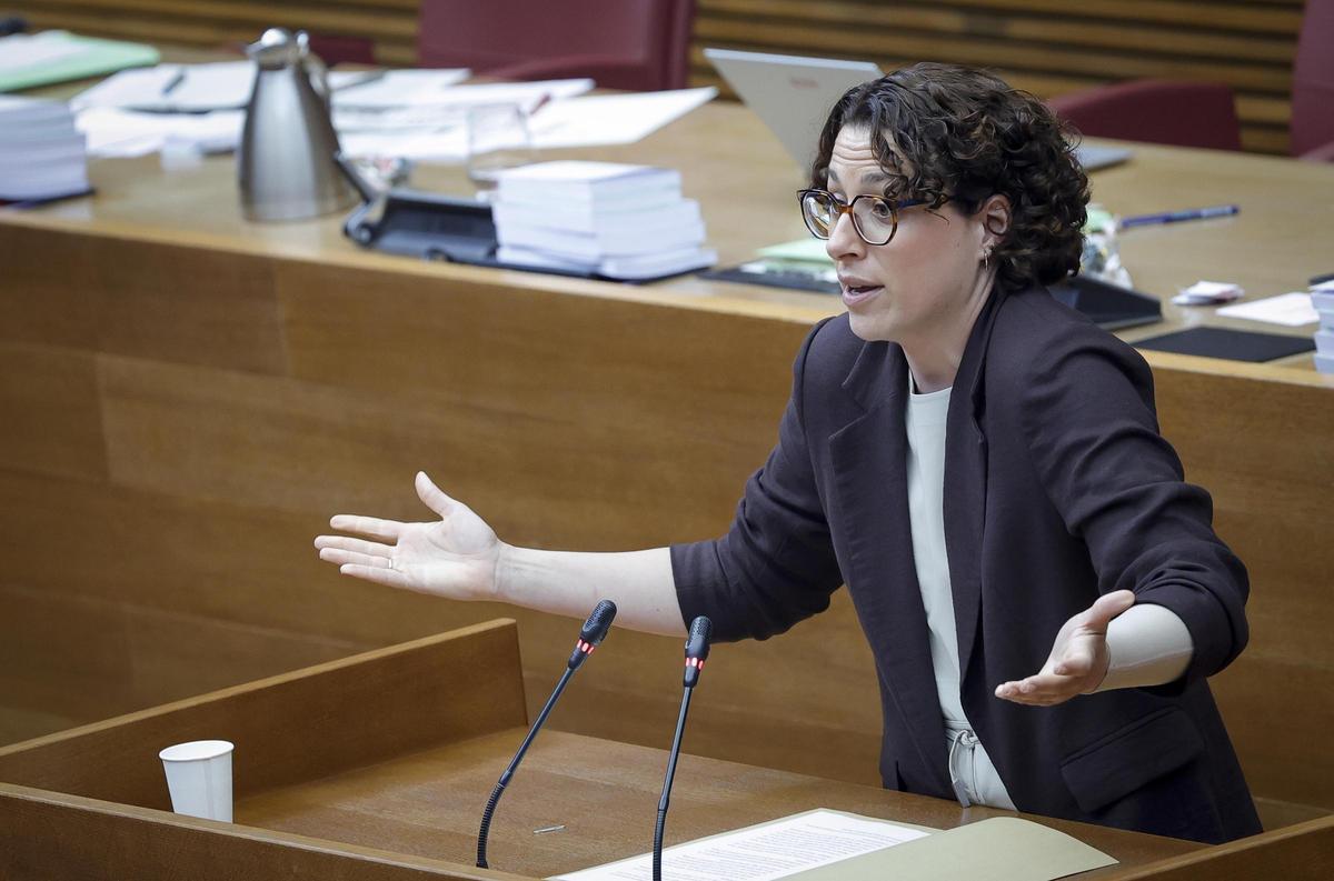 Aitana Mas, diputada de Compromís.