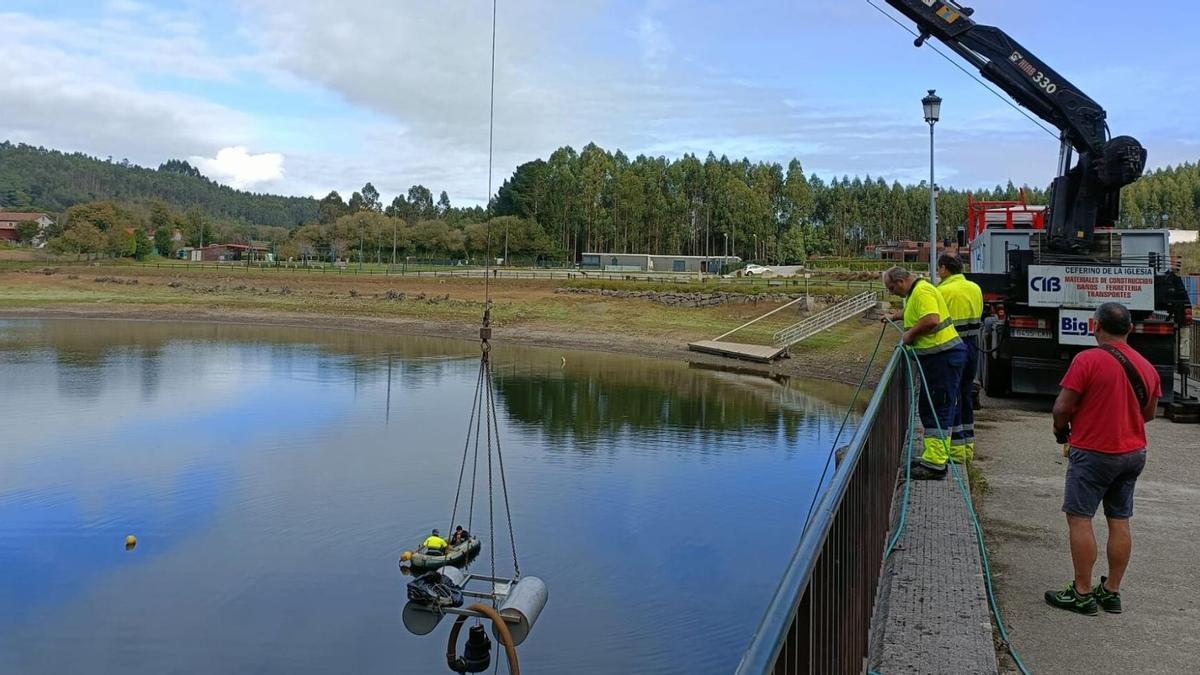 Abegondo busca agua subterránea con el embalse de Beche en mínimos históricos