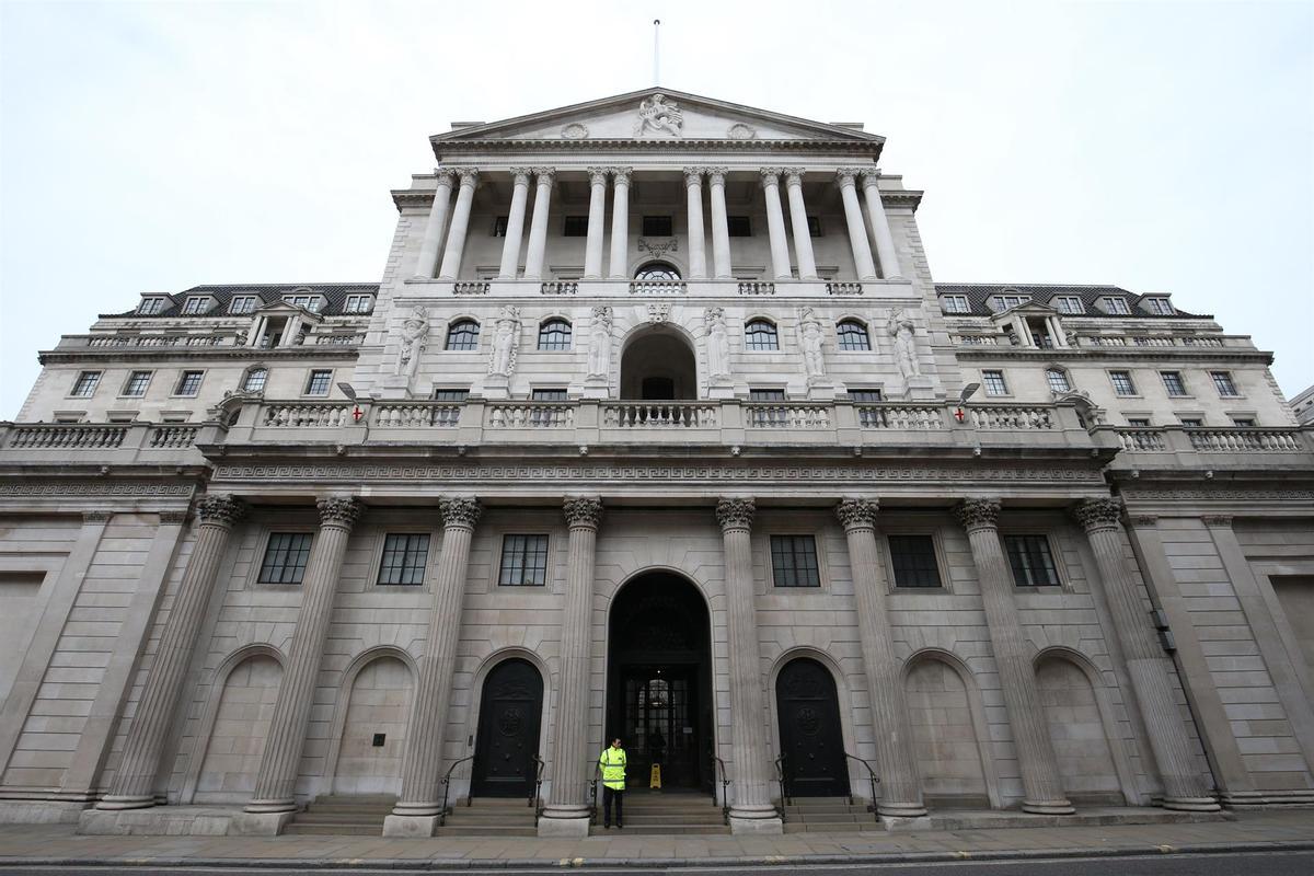 Edificio del Banco de Inglaterra.