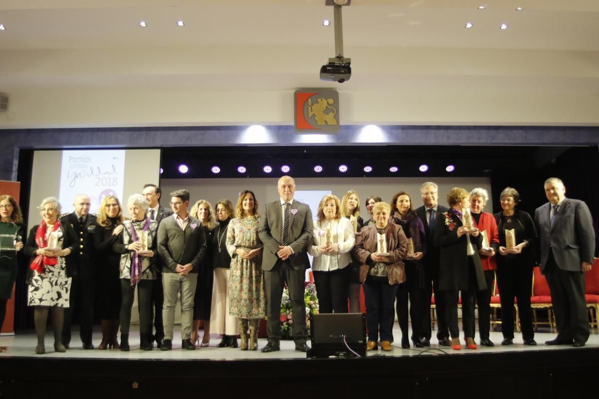 Entrega de Premios Córdoba en Igualdad en Diputación