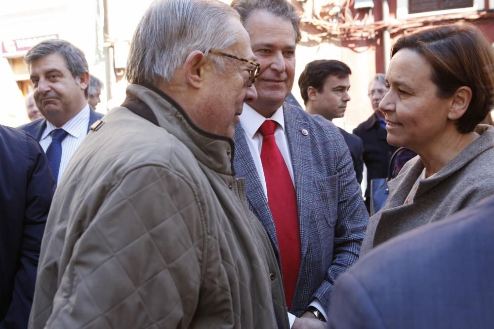 Plazoleta en Gijón con el nombre de Agustín Antuña