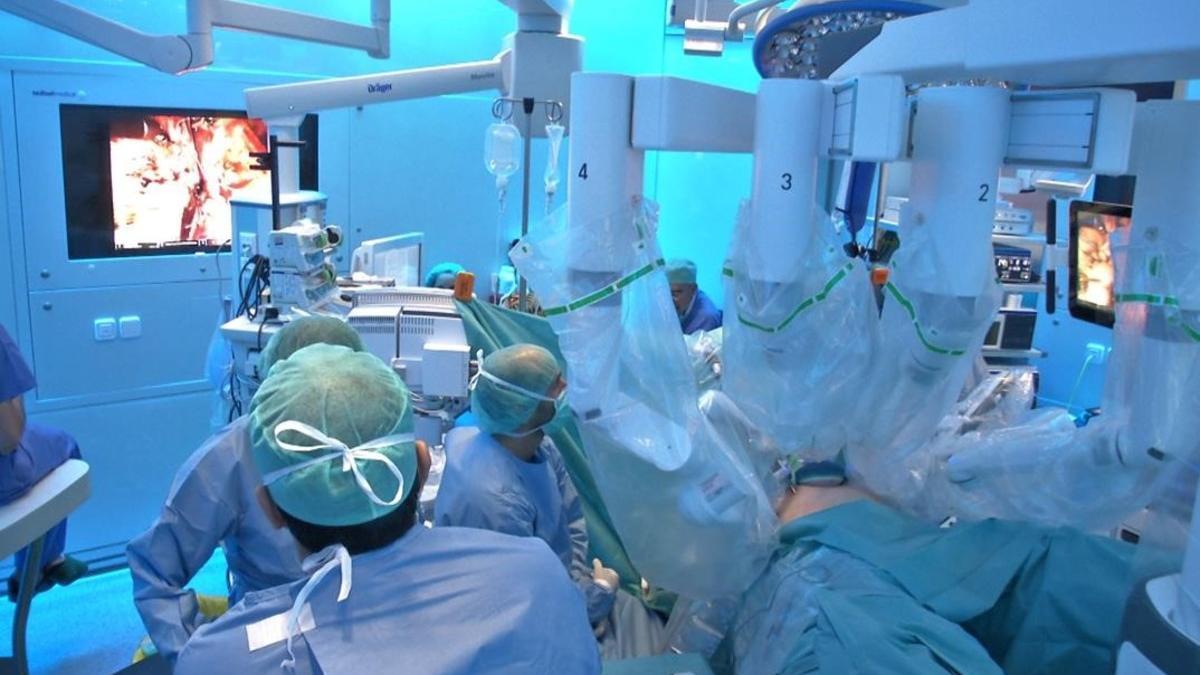 Un trasplante de riñón en el Hospital Clínic de Barcelona