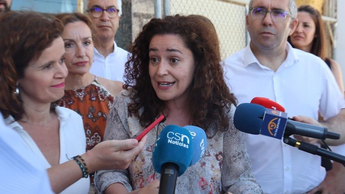 La candidata de Por Andalucía a la Presidencia de la Junta, Inmaculada Nieto.