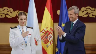 La princesa Leonor recibe la Medalla de Oro de Galicia