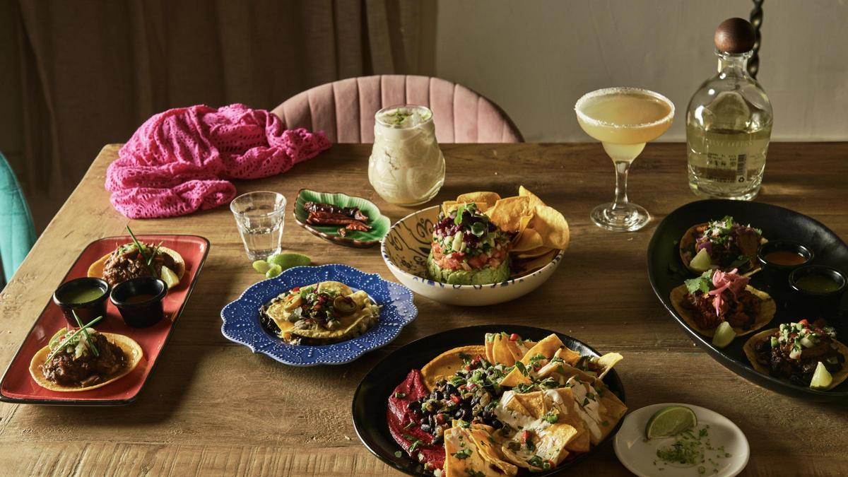 Los tacos 'plant-based' de El Viva.