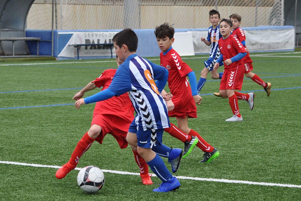 Fútbol base del fin de semana