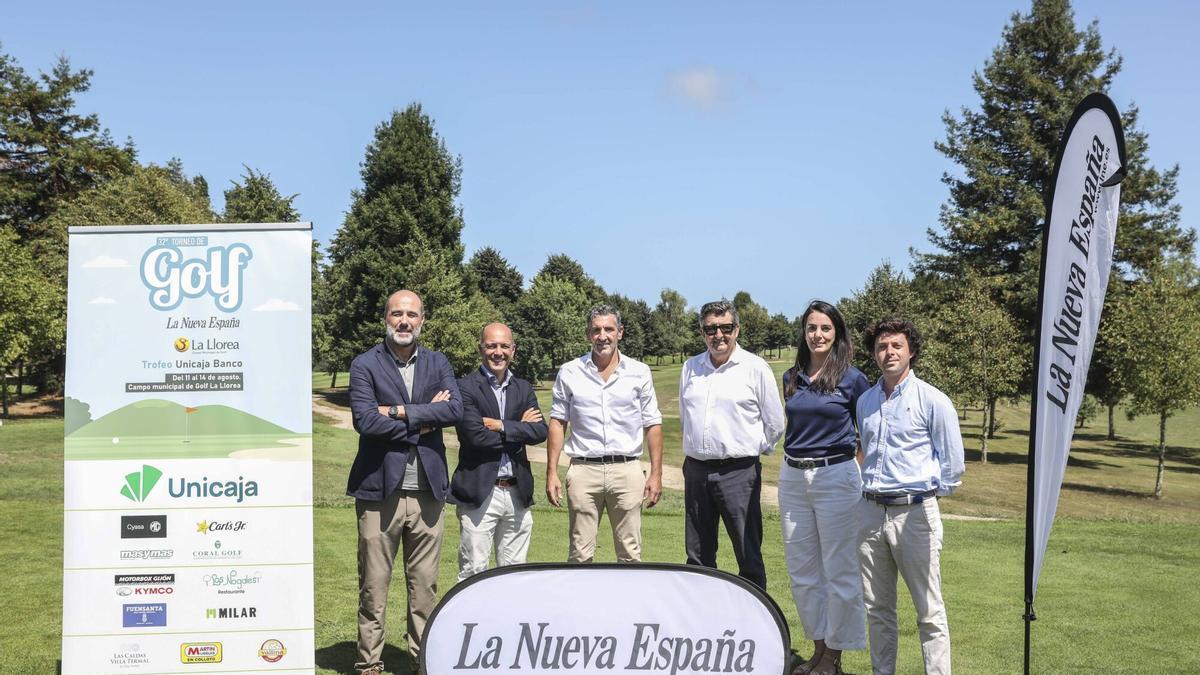 Presentación del Torneo de Golf La Nueva España en La LLorea