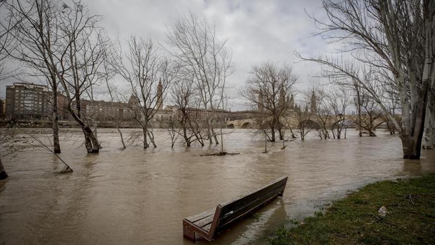 La punta de la avenida del Ebro pasa tímidamente por Zaragoza