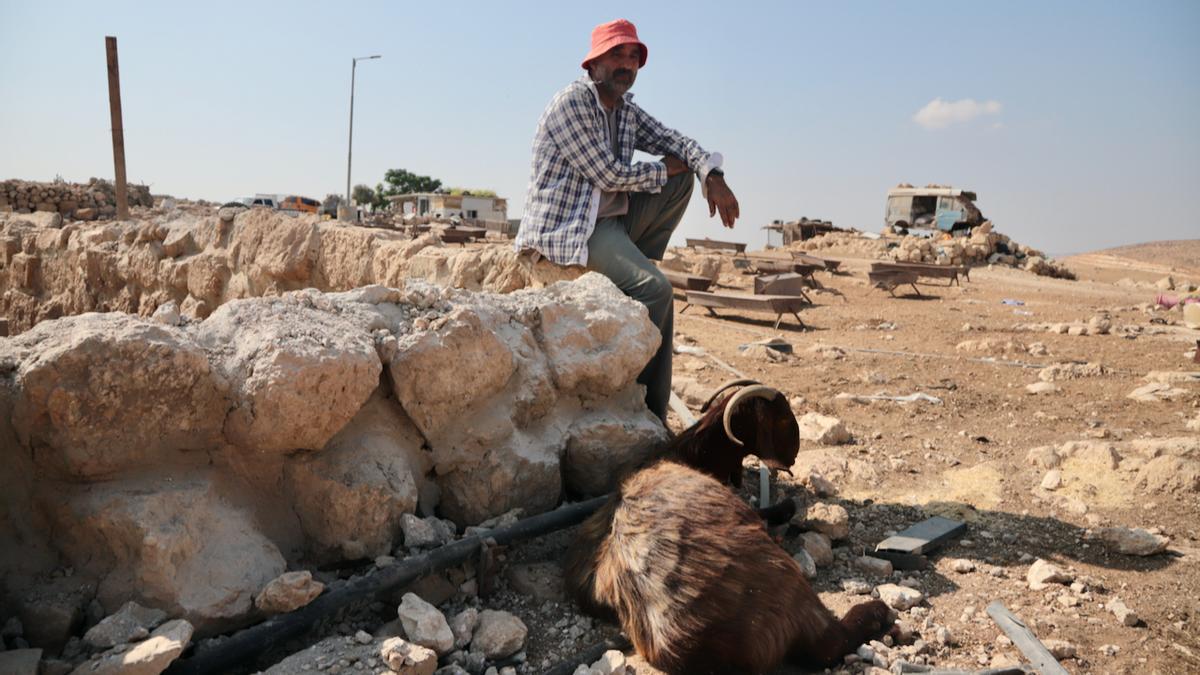 Centenares de palestinos están siendo expulsados de sus tierras en Cisjordania