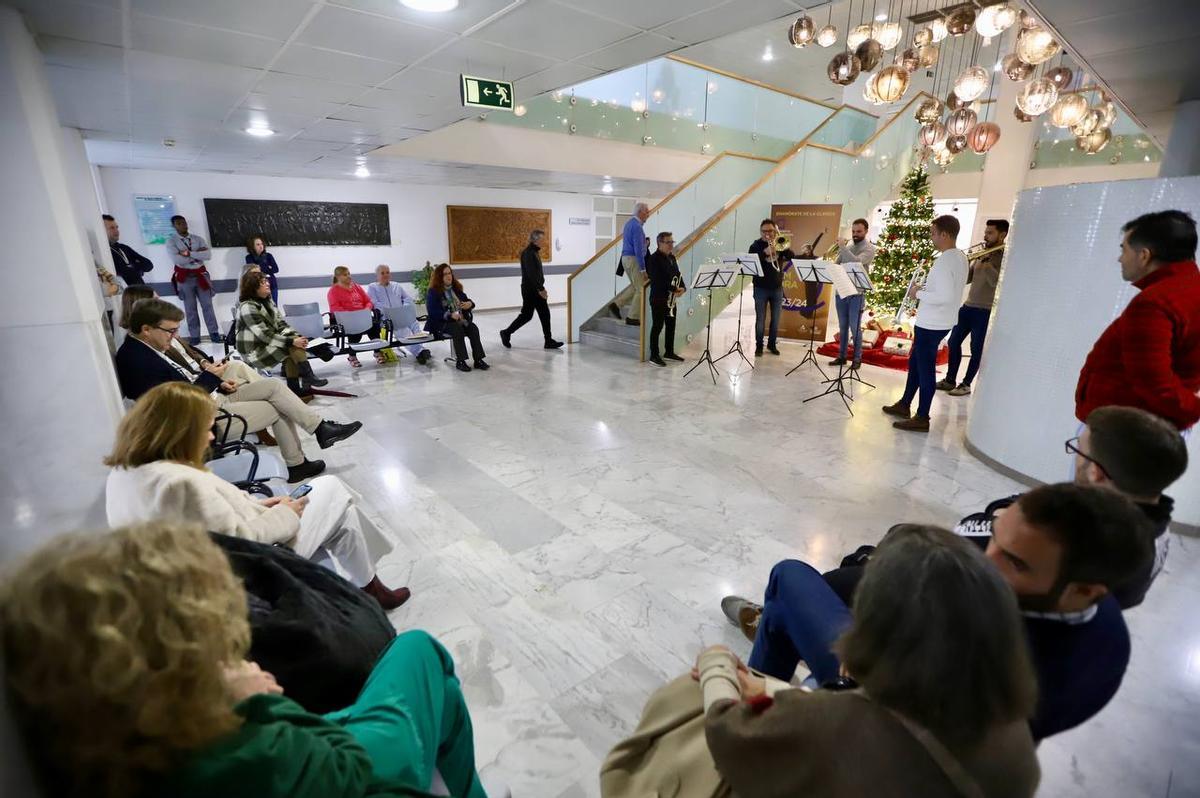 Un momento de la actuación de uno de los grupos de la Orquesta de Córdoba.