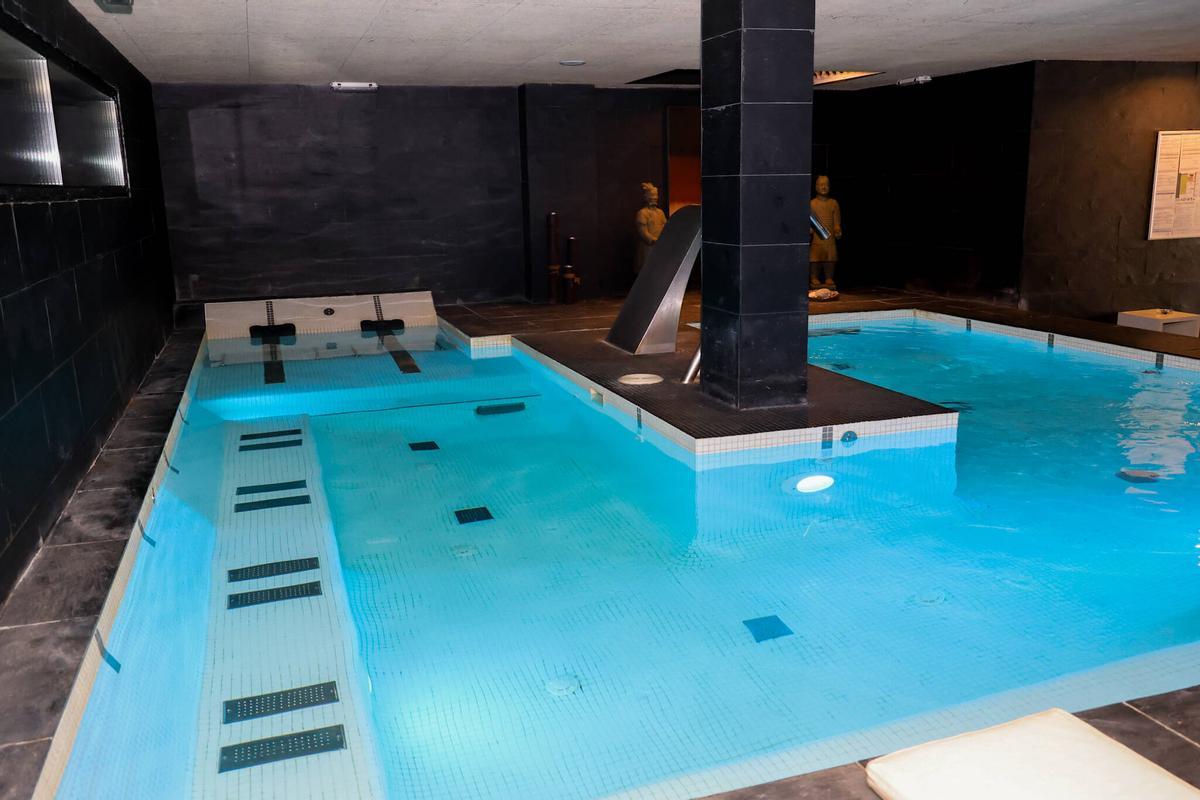 El interior del spa urbano Arrullos.