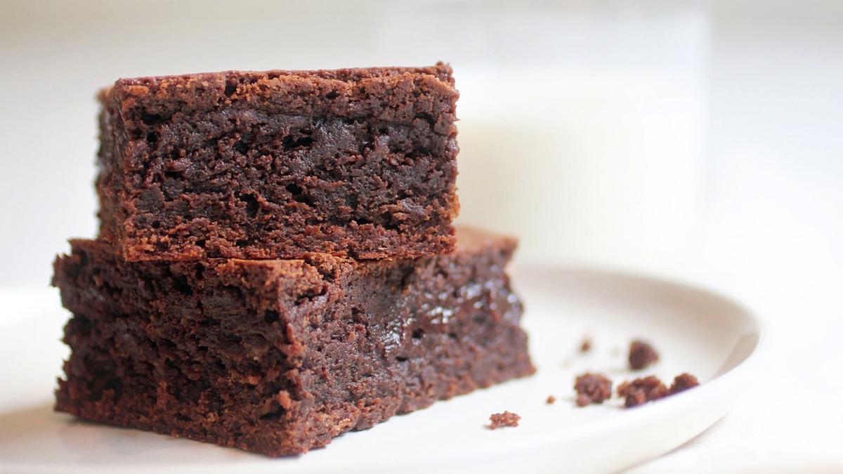 Receta de Brownie, uno