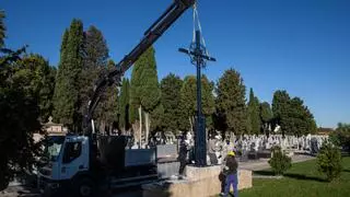 VÍDEO | El cementerio de Zamora estrena "una cruz para todos"