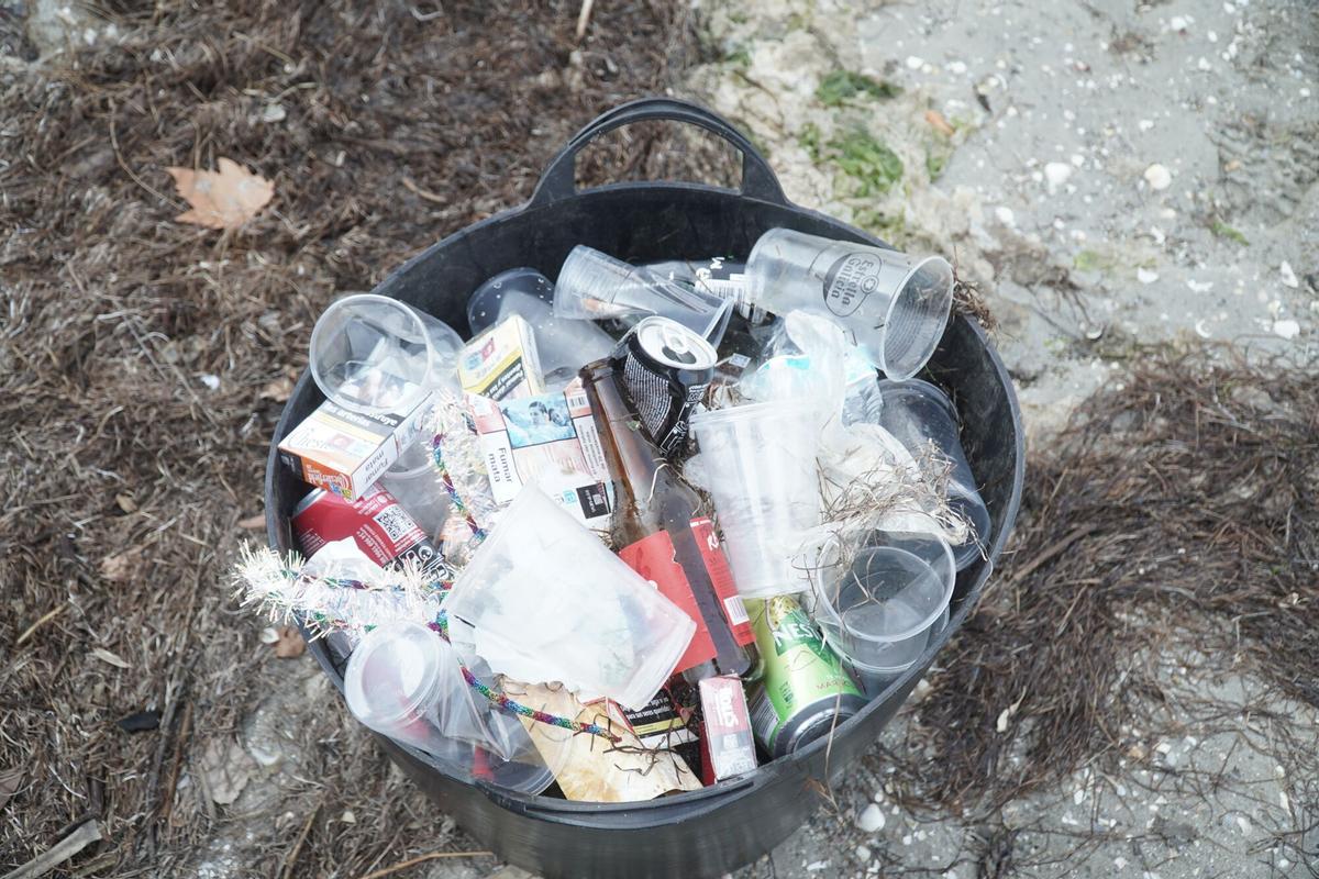 Limpieza ambiental en la ría do Burgo