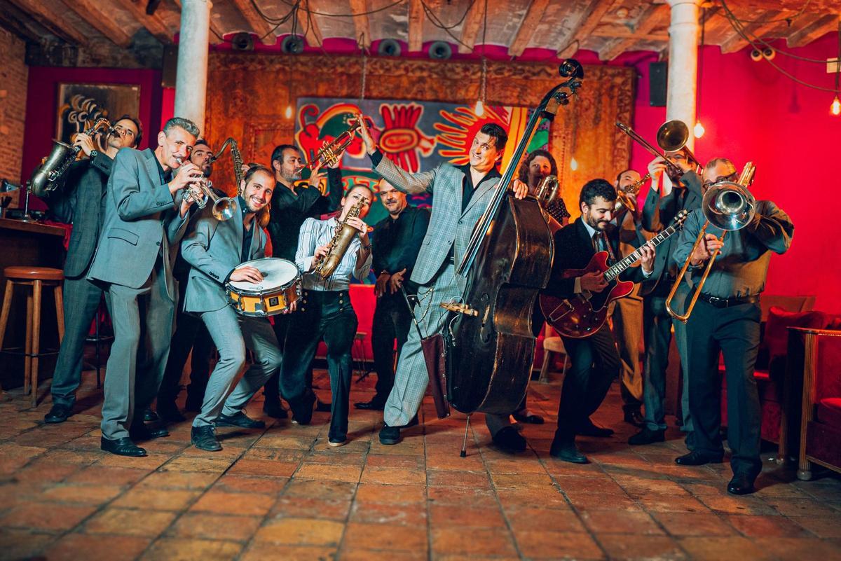 La Barcelona Big Blues Band.