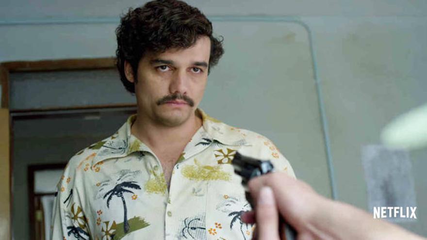 Wagner Moura es Pablo Escobar.