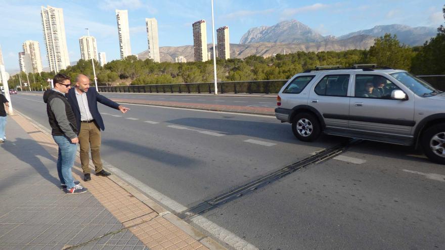 Adiós a la molestia del ruido de coches para los vecinos del barranco de Xixo de Benidorm