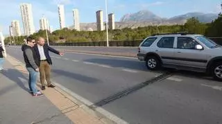 Adiós a la molestia del ruido de coches para los vecinos del barranco de Xixo de Benidorm